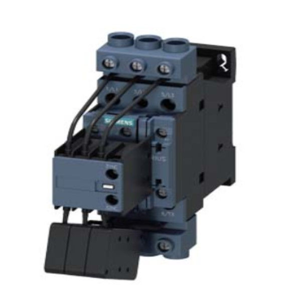 Contator Para Capacitor 47,6A S0 1NA+2NF 230VCA 50/60 Hz 3RT2628 19/33/40 KVAR 220/380/440VCA Conexão para Parafuso