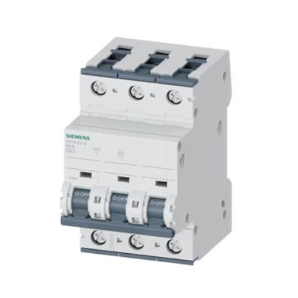 Disjuntor Termomagnético Fixo Tripolar 5SY4 D 10A 25 KA/10 KA 220/380VCA DIN
