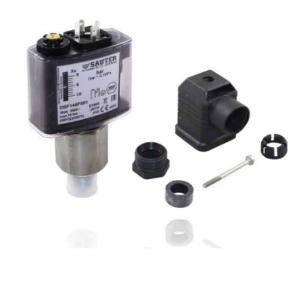 Pressostato Controlador de Pressão INOX para Liquidos-Vapor ou Gases 0,5-2 Bar 18 Bar 250VCA IP65