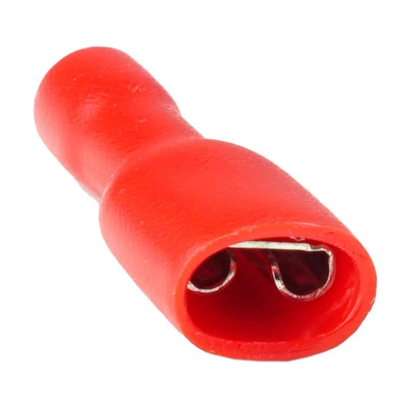 Terminal Fêmea Isolado Total 1,50 mm² Vermelho