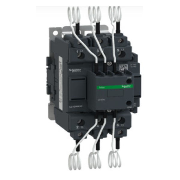 Contator Para Capacitor 110VCA 50/60 Hz LC1DWK12F7 35/63/67 KVAR 220/380/440VCA Conexão para Parafuso