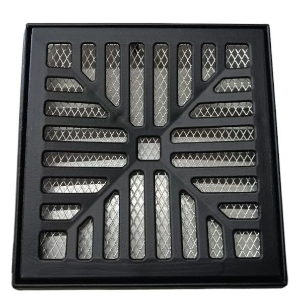 Grelha Ferro Fundido 500x500 mm com Aro