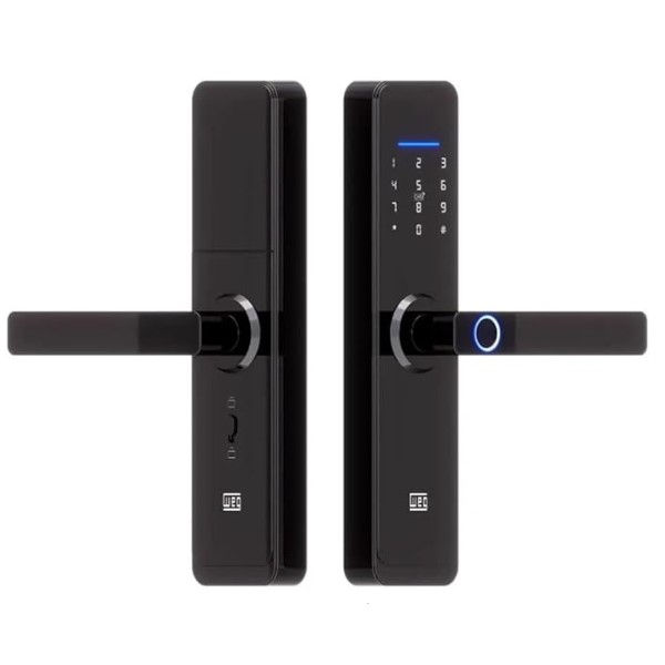 Fechadura Digital Wi-fi Preta Weg-Home