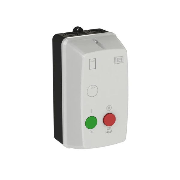 Chave de Partida Direta PDEW08 sem Fusível 0,25-0,33 CV 1,00-1,60A 220VCA 50/60 Hz