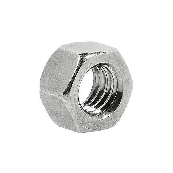 Porca Sextavada Zincada 5/8" com Rosca UNC