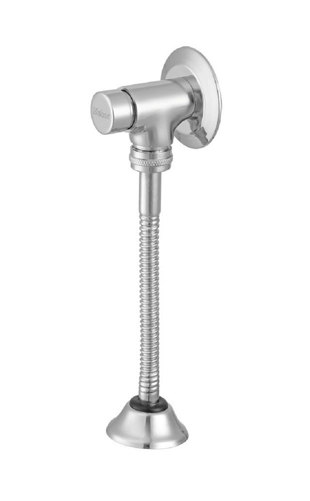 Válvula para Mictório Metálica 1/2" com Rosca BSP Cromada para Parede Super Nova