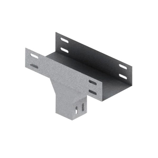 Te Liso Vertical Descida Laral Galvanizado Eletrolítico para Eletrocalha 150x100 mm