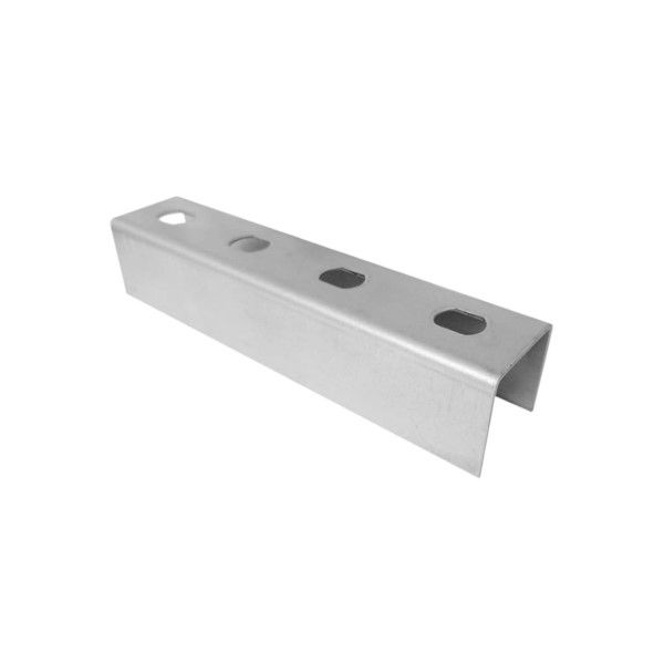 Emenda I Galvanizada Eletrolítica Externa 38x19 mm para Perfilado
