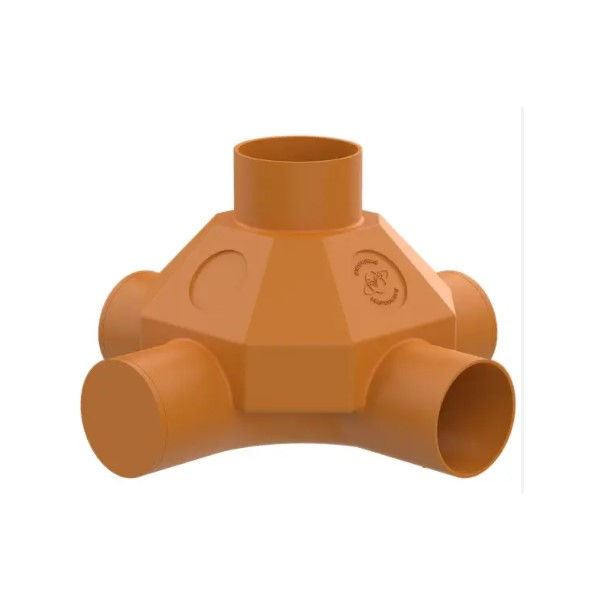 Til PVC Condominal DN 100 mm Laranja