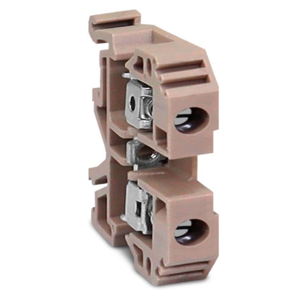 Conector Passagem SAK Poliamida EN 4,00 mm² Bege Conexão para Parafuso