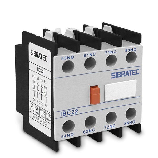 Bloco Contato Frontal 2NA+2NF para Contaor IC e CJX2S-Z