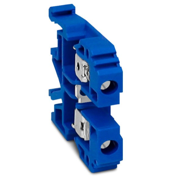 Conector Passagem SAK Poliamida Neutro 4,00 mm² Azul