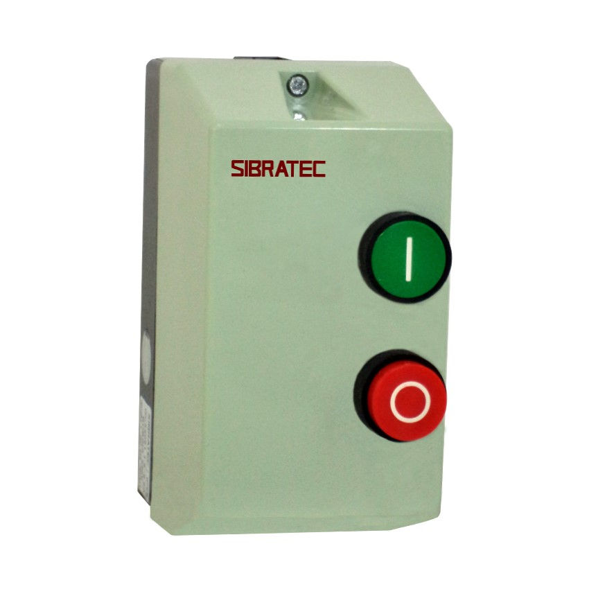Chave de Partida Direta QCX2 sem Fusível 2,00-3,00 CV 4,00-6,00A 380VCA 50/60 Hz