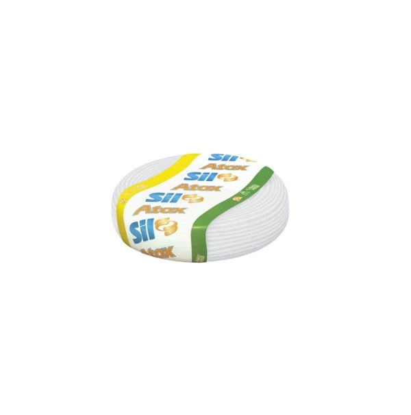 Cabo Cobre Isolado PVC 70G 750V 1x 2,50 mm² ATOX FLEX Branco NBR 13248 Classe 5
