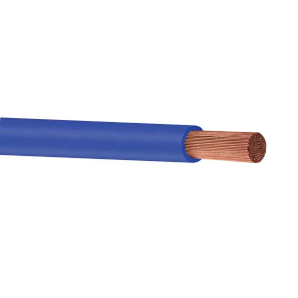 Cabo Cobre Isolado PVC 70G 750V 1x 2,50 mm² ATOX FLEX Azul Escuro NBR 13248 Classe 5