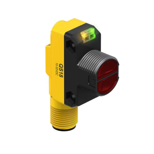Sensor Fotoelétrico Difuso Retangular NPN 10-30VCC 1NA+1NF Alcance 450 mm IP67