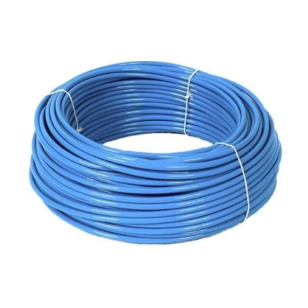 Tubo Flexível -40A 80G Poliuretano 8,00 mm 1,25 mm Azul com 100 Metros