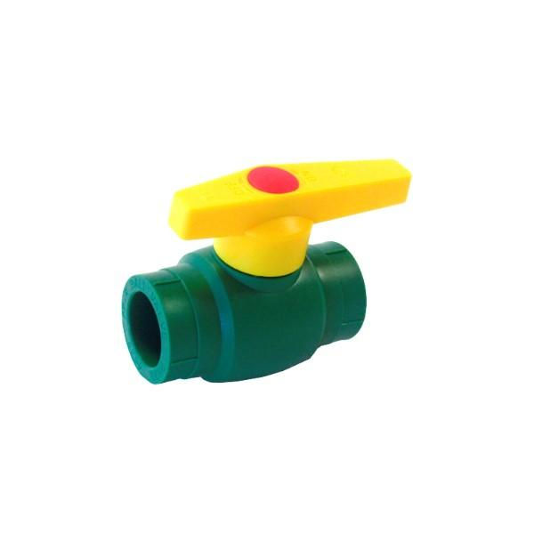 Registro Esfera 50 mm PPR Verde Água Quente