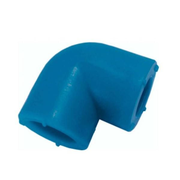 Joelho PPR 90G Fêmea/Fêmea 32 mm Industrial Azul