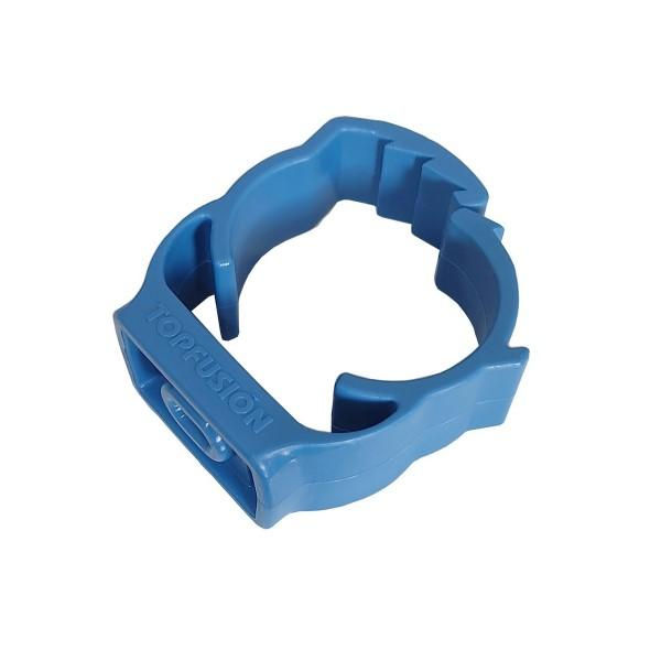 Suporte Com Trava 32 mm PPR Azul