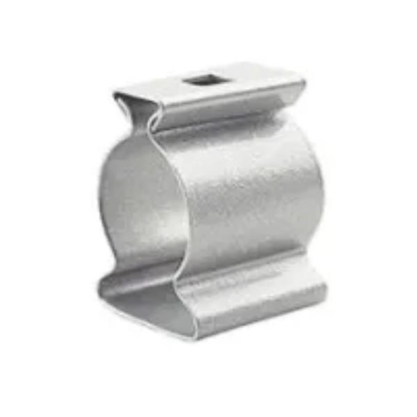 Abraçadeira Galvanizado Eletrolico Cunha Tipo D para Eletroduto 1"