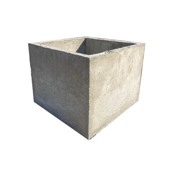 Caixa Passagem/Inspeção Concreto Quadrada 600x600x800 mm sem Tampa com Fundo