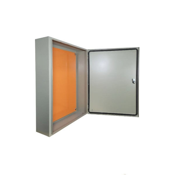 Quadro de Comando Metálico 800x600x250 mm (Axlxp) com Flange Bege IP54