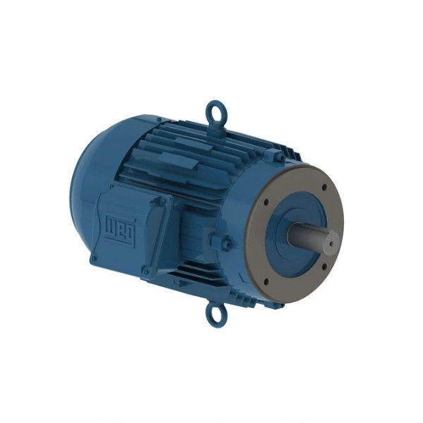 Motor Trifásico 0,75 CV/0,55 kW 2 Polos 3600 RPM 220-380VCA 60 Hz IP55 Carcaça 71/B14D IR3 Premium Azul
