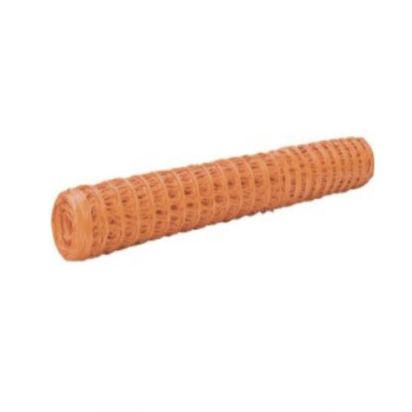 Tela Tapume Plástica 1200 mmX50 M Laranja