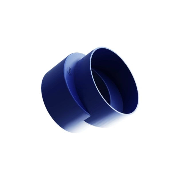 Adaptador PVC para Deslocamento para Saída Vaso Sanitário para Deslocamento de Bacia DN100 Azul Esgoto