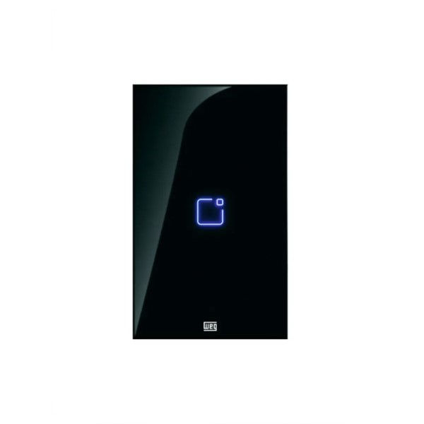 Interruptor Inteligente Embutir 1 Módulo Touch/wi-fi Vertical Bivolt 4x2 Preto Whome