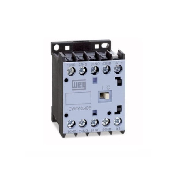 Contator Auxiliar 10A Mini 2NA+2NF 110VCC 60 Hz CWCA0 Conexão para Parafuso