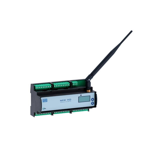 Medidor Digital Medidor Direto/Indireto Trifásico MIW110 Display com 1 Contador 85-265VCA/70-300VCC 100A Contador Digital de Eletricidade Trifásico MIW110-0T3A23IA1 com Comunicação Integrada