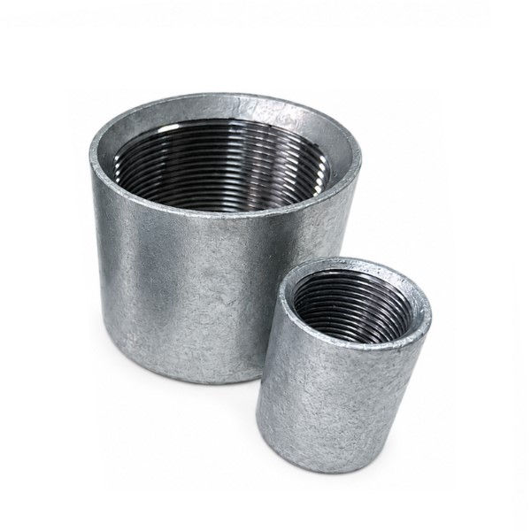 Luva Alumínio SCH 40 para Eletroduto 1.1/2" com Rosca NPT NBR 5597 Alumínio SCH 40 T-6 Ø 1.1/2" - Rosca NPT