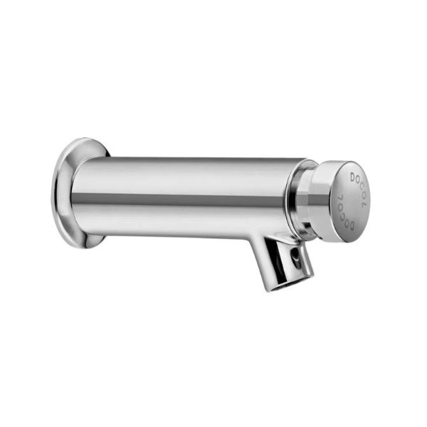Torneira Lavatório Ligas de Cobre Fechamento Automático para Parede 1/2" Cromada Pressmatic