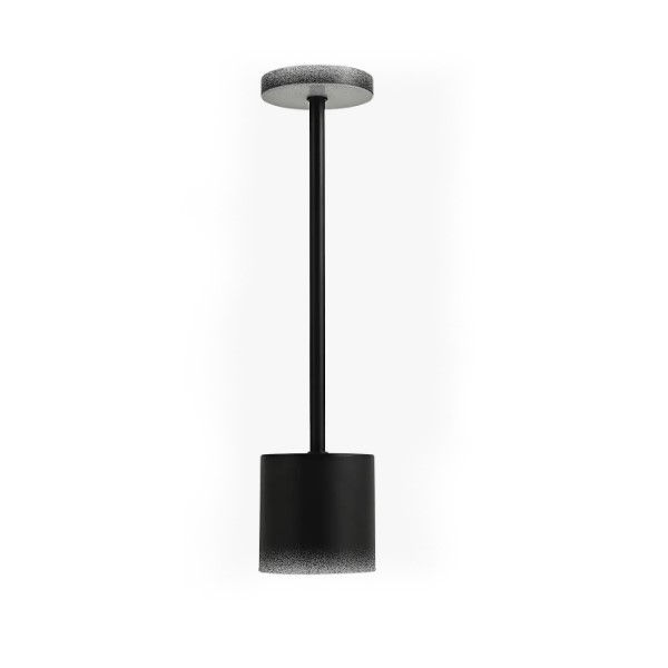 Luminária Mesa Recarregável Orbit ABS Bivolt Preto