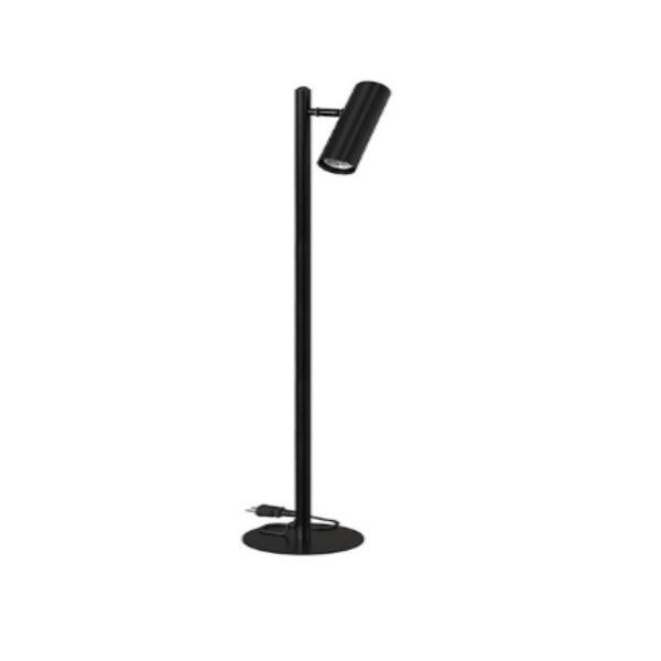Luminária Mesa Articulável Nord MR11 15W PVC E27 Preta