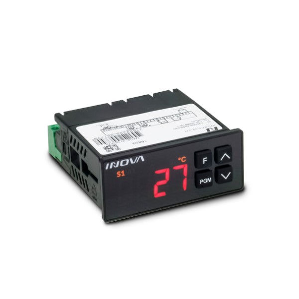 Controlador Temperatura Digital -10A 60G 80-250VCA 75x33 mm