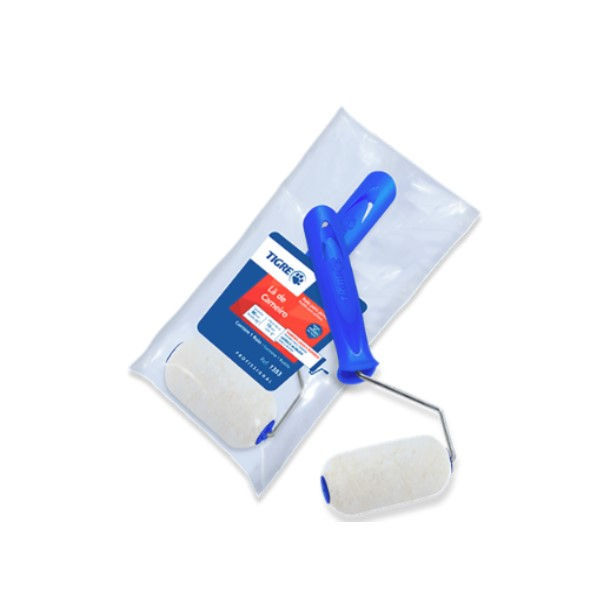 Rolo Para Pintura LA de Carneiro 90 mm com Cabo