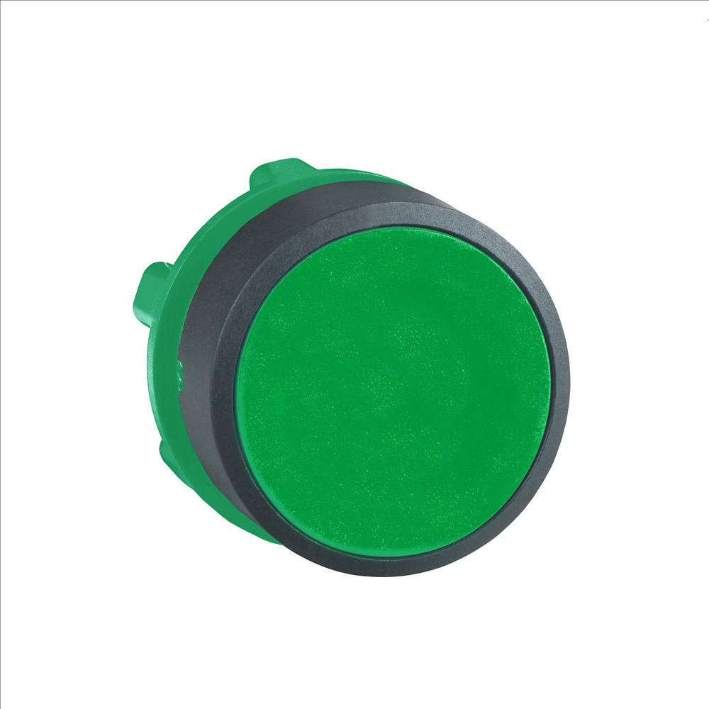 Cabeçote Cabeçote PVC para Botão 22 mm Opaco Verde