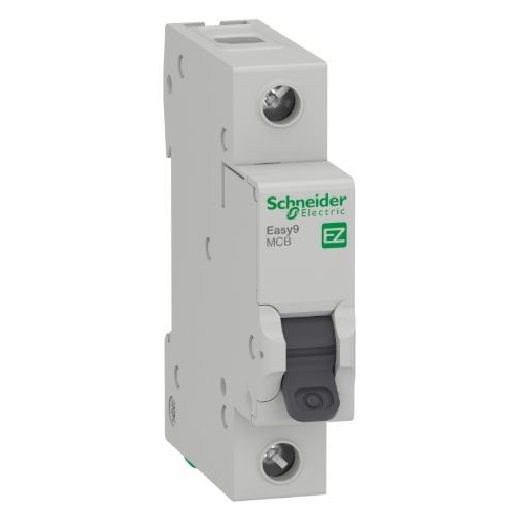 Disjuntor Termomagnético Fixo Unipolar EASY9 C 25A 10 KA/6 KA 127/220VCA DIN