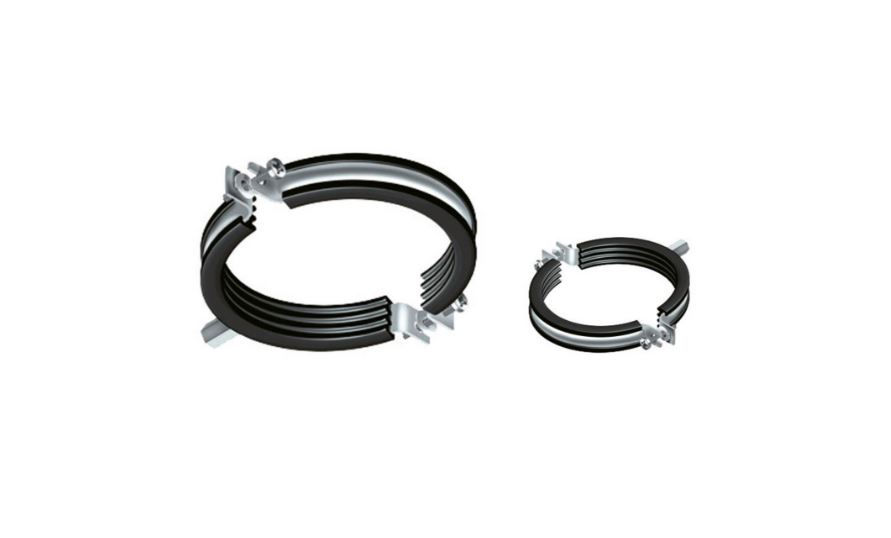 Abraçadeira Abraçadeira PVC 50 mm Silentium Preta Esgoto