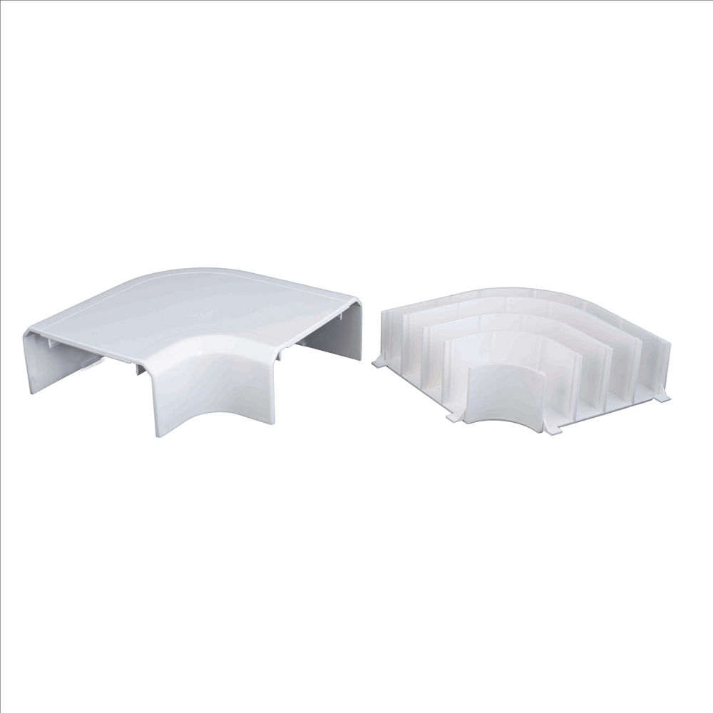 Mata Junta Cotovelo 90G PVC para Canaleta 100x45 mm Branca Dexson