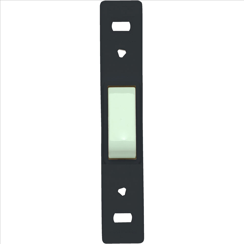 Interruptor Embutir 1 Tecla Simples Vertical 10A/250VCA Cinza TOC sem Placa