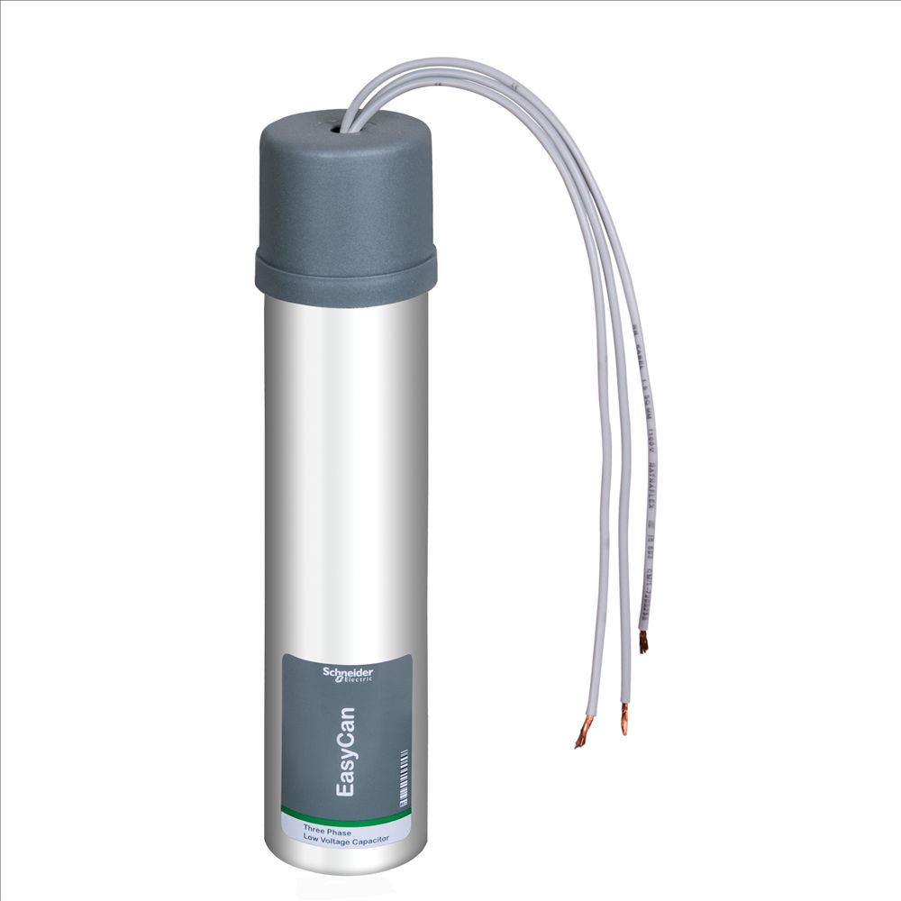 Capacitor Correção Fator de Potência 2,5 KVAR 220VCA Trifásico Tipo Célula sem Caixa 60 Hz