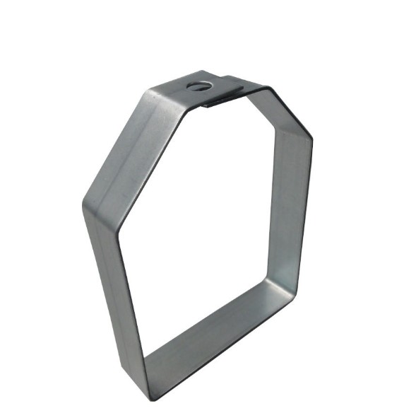 Suporte Balanço Para Eletrocalha Suspensão Horizontal Galvanizado Eletrolítico 400X100MM Chapa 16 Para Tirante