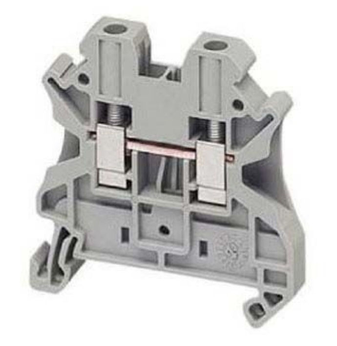 Conector Passagem SAK Poliamida 2,5 mm Cinza Parafuso