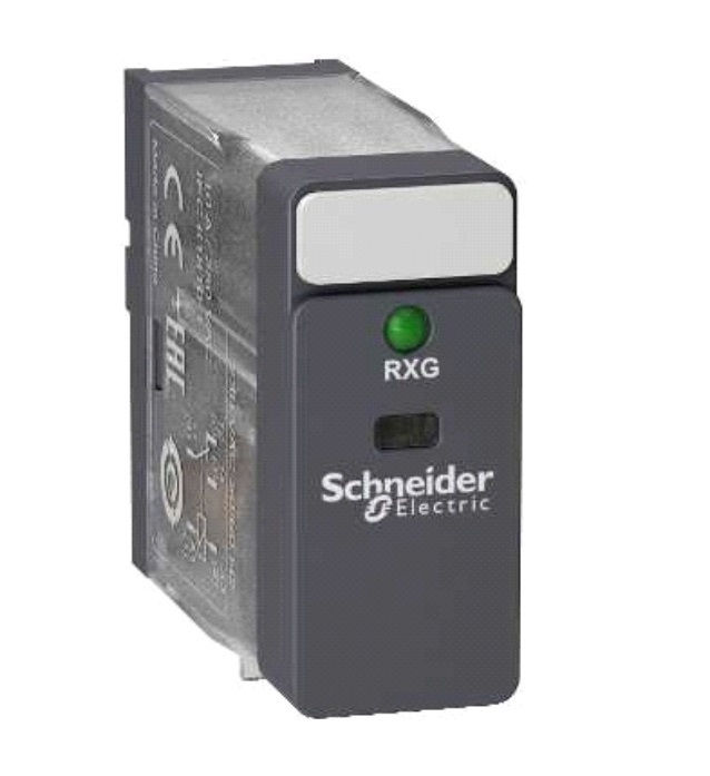 Relé Interface Relé Interface Eletromecânico RXG 10A 24VCC 1NA+1NF com LED sem Base Plugável