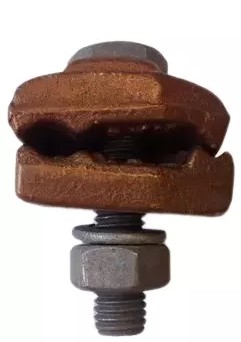 Conector Aterramento Cabo/barra Cobre Com Base 25-70MM Burndy