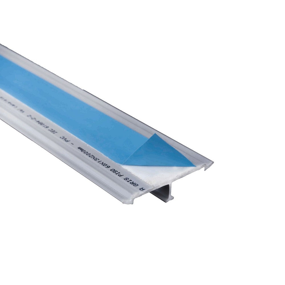 Canaleta PVC Aparente Lisa sem Divisória 60x13x2000 mm CZ com Tampa Dexson com Adesivo